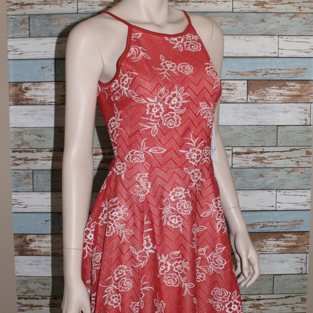 Honey and Rosie Lace Fit & Flare Dress Size Medium